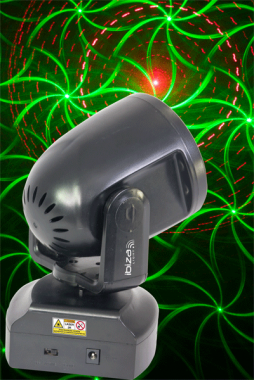 Ibiza Sound  Moving Head Laser