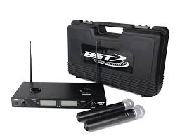 BST AUDIO Rechargeable wireless microphones