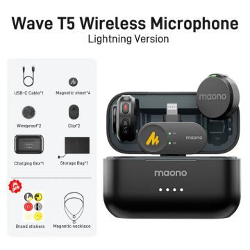 Maono T5-B2 lightning puhelinmikrofoni