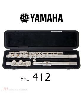 Yamaha YFL-412 poikkihuilu hopeoitu